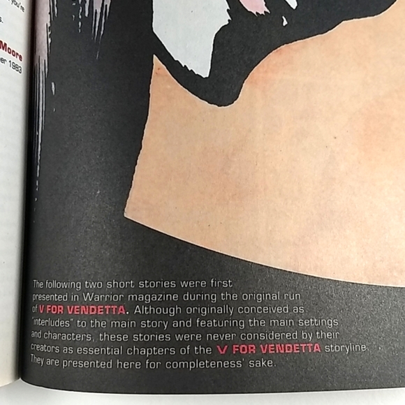 V For Vendetta Graphic Novel, DC Comics 2005 - Picture 10 of 16